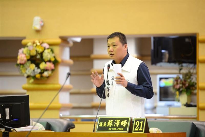 嘉義市議員蘇澤峰判刑1年5月。（圖／翻攝臉書）