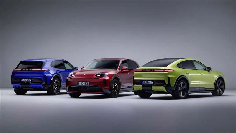 2027年式保時捷Cayenne Electric。（圖／翻攝Porsche網站）