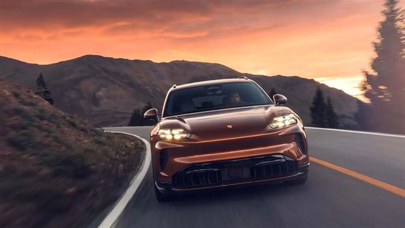 2027年式保時捷Cayenne Electric。(圖/翻攝Porsche網站)