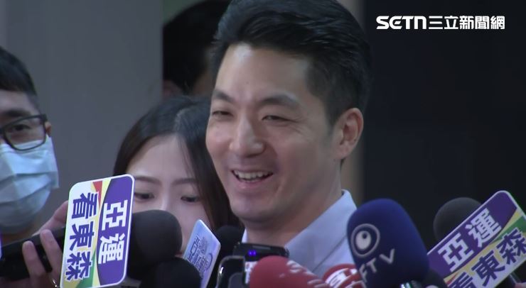 蔣萬安被問到自己的角色時笑說,「這個問題可能要問佛地魔」(圖/翻攝畫面)