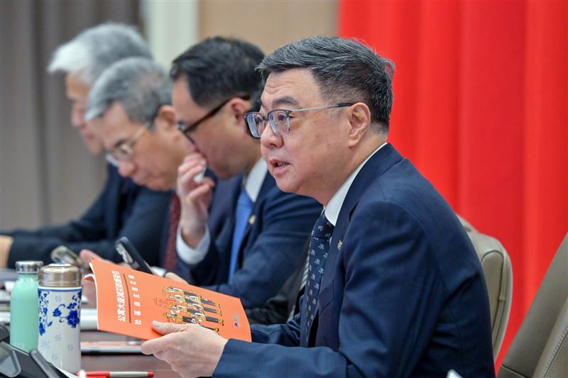 行政院長卓榮泰今(17)日主持行政院會。(圖/行政院提供)