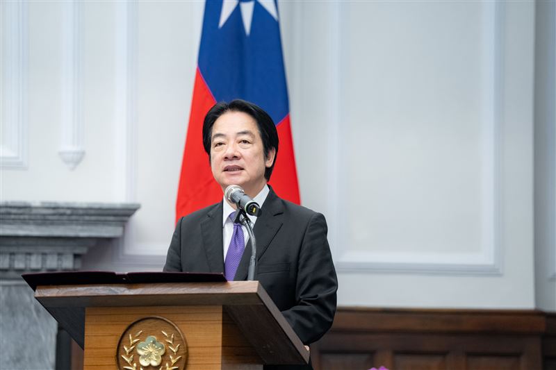 賴清德表示，期盼台灣與美國早日簽署「避免雙重課稅協定」，為雙方企業開創更有利的投資環境（圖／總統府提供）