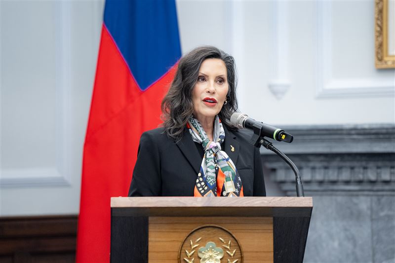 美國密西根州州長魏美桂(Gretchen Whitmer)（圖／總統府提供）