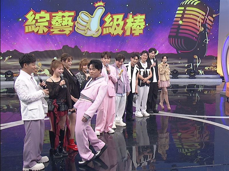 陳孟賢使出「狗公腰」Wave蠕動全場叫好。(圖/中視提供)