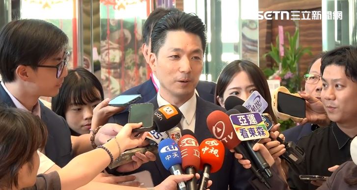 對於是否會參加秦慧珠的競總,蔣萬安回應,「如果時間可以,我都盡可能去參加黨籍議員總部成立」(圖/翻攝畫面)