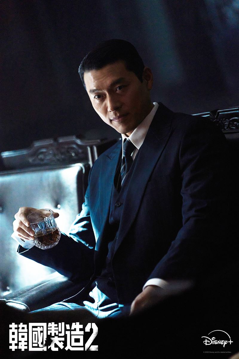 由玄彬、鄭雨盛主演的《韓國製造2》收視奪冠。(圖/Disney+提供)