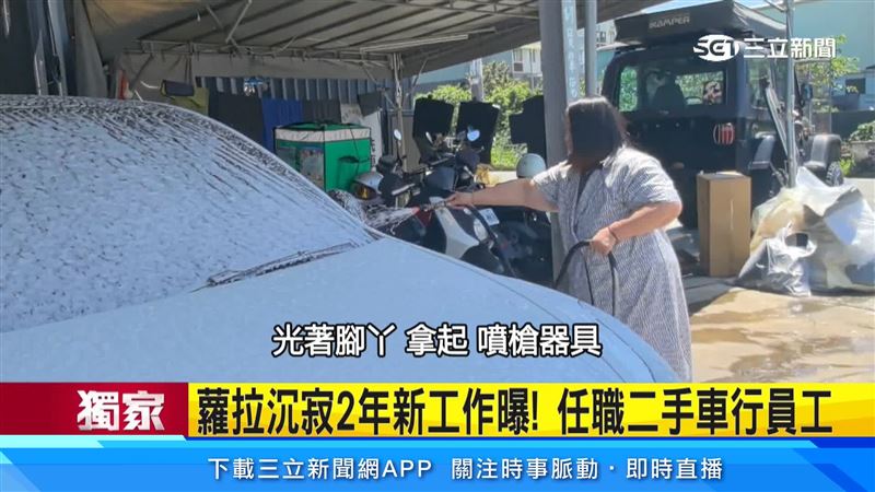 蘿拉目前任職二手車行的基層員工