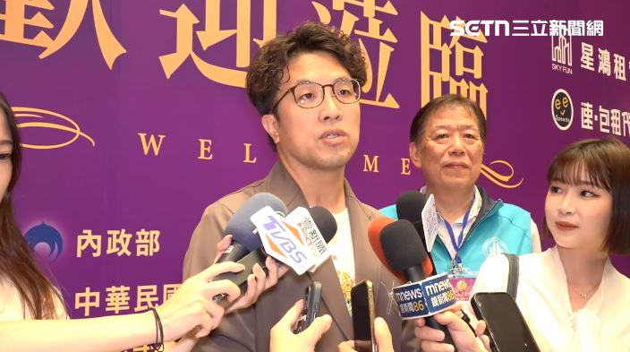 沈伯洋受訪。(圖/翻攝畫面)