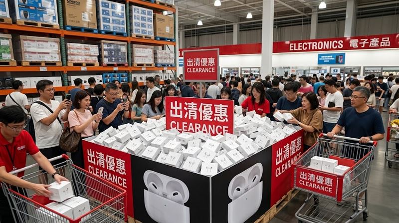 比二手便宜！好市多AirPods4狂降近2000元
