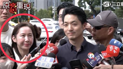 林杏兒聽到記者發問被抓包翻白眼。