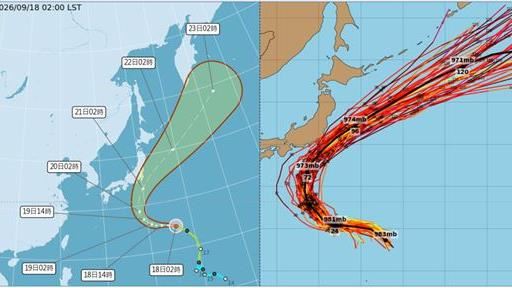 今熱飆36度！杜鵑颱風增強大迴轉路徑曝光