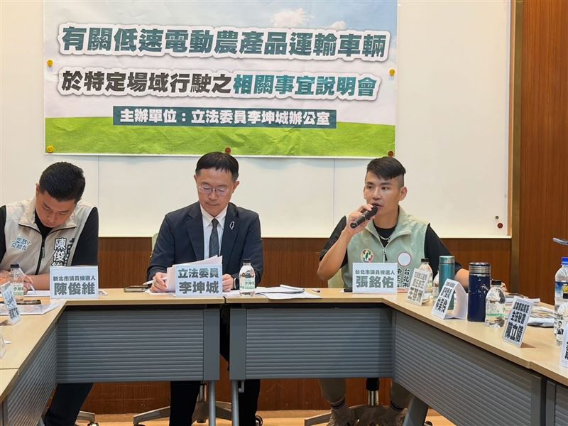 板車合法化露曙光 台北市議員候選人張銘祐:北市府允提自治條例架構。(圖/業者提供)
