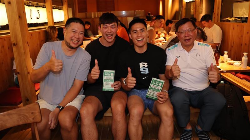 曾祥鈞、馬建豪受傷　奧會主席送紅包慰問