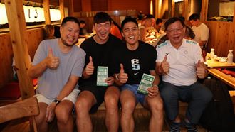 曾祥鈞、馬建豪受傷　奧會主席送紅包慰問