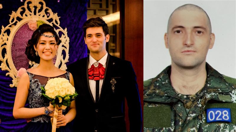 戴尚恩來台灣找朋友，竟遇見珍愛。如今不只結婚生子，還入籍台灣，當過兵。（圖／受訪者提供）