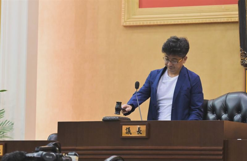 彰化縣議長謝典霖。(圖/翻攝自謝典霖臉書)