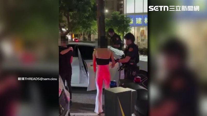 警方在車上查獲一級毒品依托咪酯菸彈