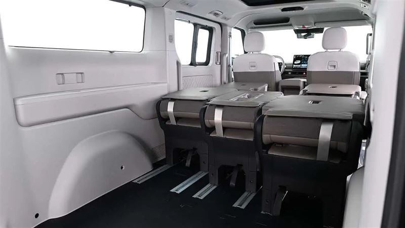 車內採平整地板設計，貨運版最大容積可達8.0立方公尺。（圖／翻攝Kia網站）
