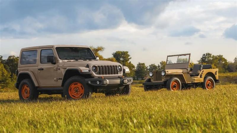 配備17吋復古輪圈、33吋BFGoodrich全地形胎。(圖/翻攝Jeep網站)