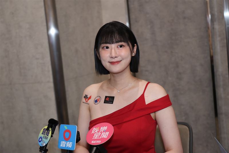 林茉晶受訪談健康現況。(圖／記者鄭孟晃攝影）