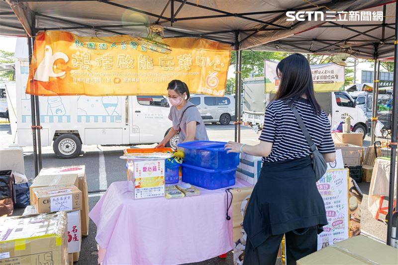 鍘美藝術節總共有10個公益攤位，以及11在地青農在現場擺攤。（圖／主辦單位：河沐提供）
