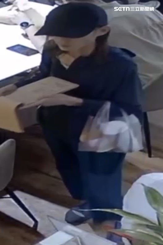 其他店家也遇到相同情形,經比對後確認是同一名女客。(圖/店家提供)