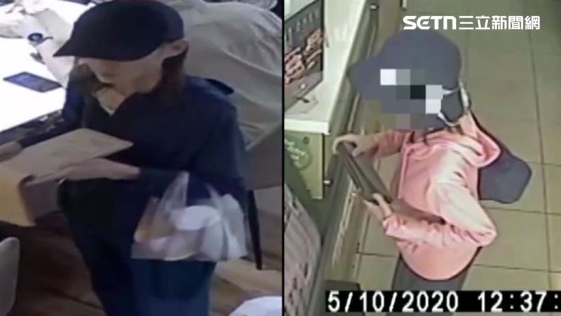 被指控騙餐的女子和500姐使用的長夾幾乎一模一樣，戴帽子穿拖鞋外加身形瘦弱，外型高度相似
