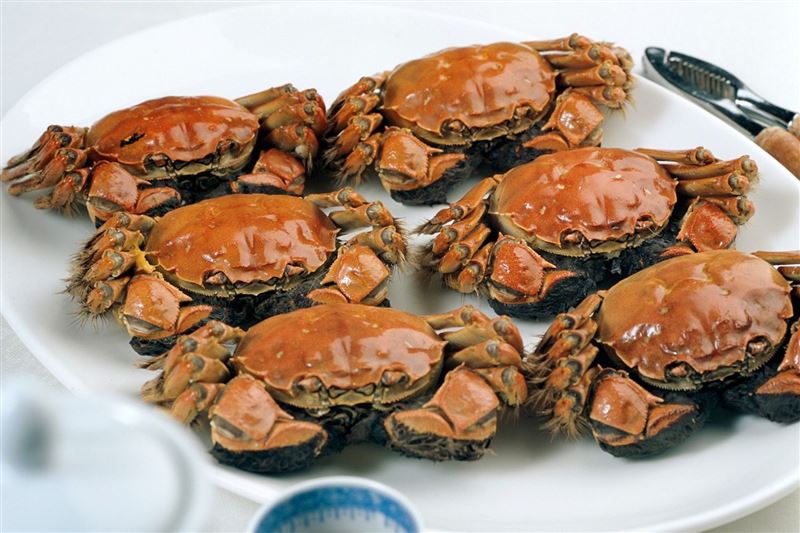 秋季是品嚐大閘蟹的最佳時節,旅客可於香港品味鮮甜肥美的時令蟹宴。(圖/國泰航空提供)