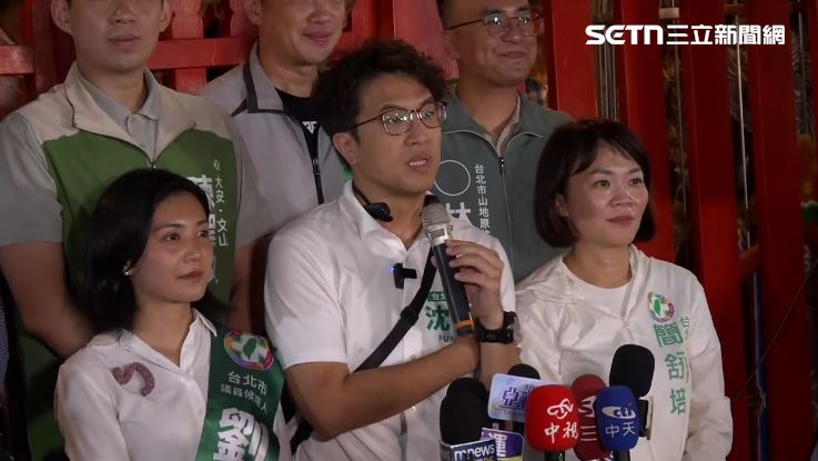 沈伯洋受訪，希望洋流能夠溫暖且自信。（圖／翻攝畫面）