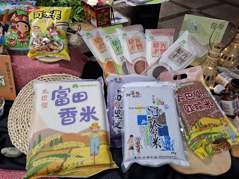 農業部舉辦「馬太鞍溪災後復耕農產品加值發表會」，讓災後復耕農產品從田間走向市場，開創農產品加值與產業復振的新契機。（圖／記者周佩怡攝影）