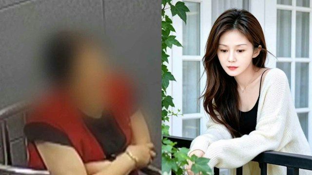 65歲女清潔工用AI換臉,變成年輕女孩,詐騙無辜男子。(圖/翻攝自看看新聞)