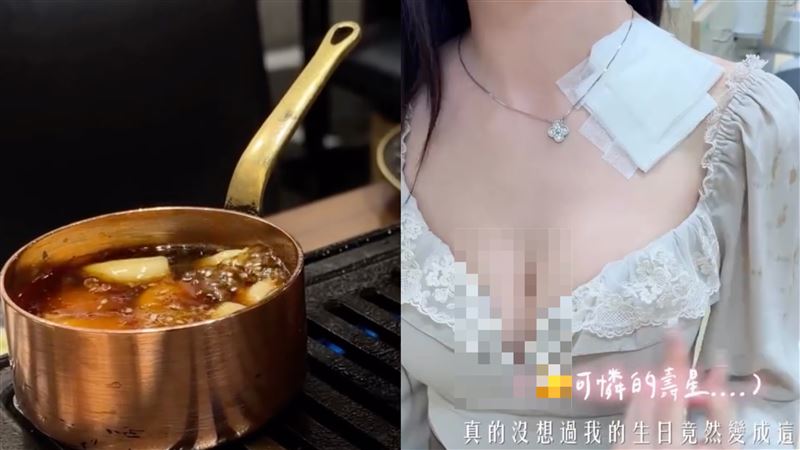 米其林餐廳出包!店員打翻熱油潑灑網紅