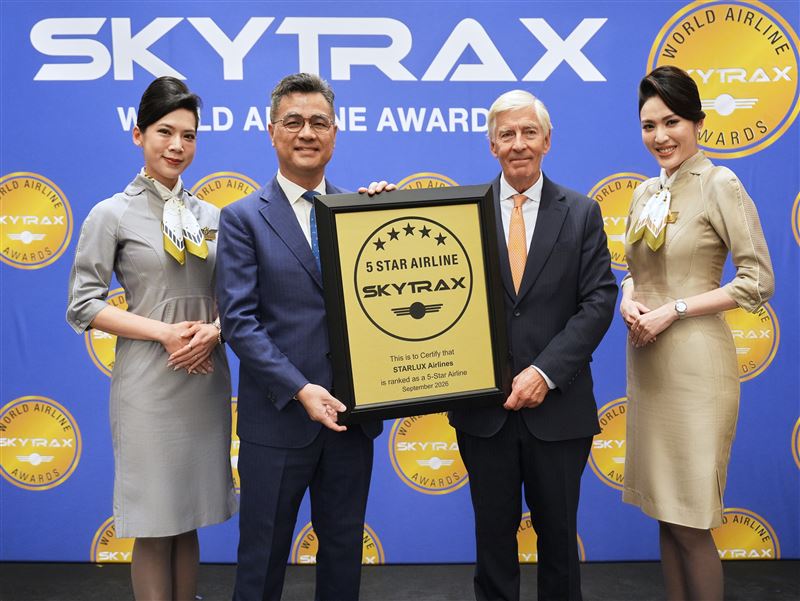 星宇航空連續第2年獲五星航空認證,更首度榮獲全球最整潔航空公司冠軍,客艙清潔維護深獲國際肯定。(圖/星宇航空提供)