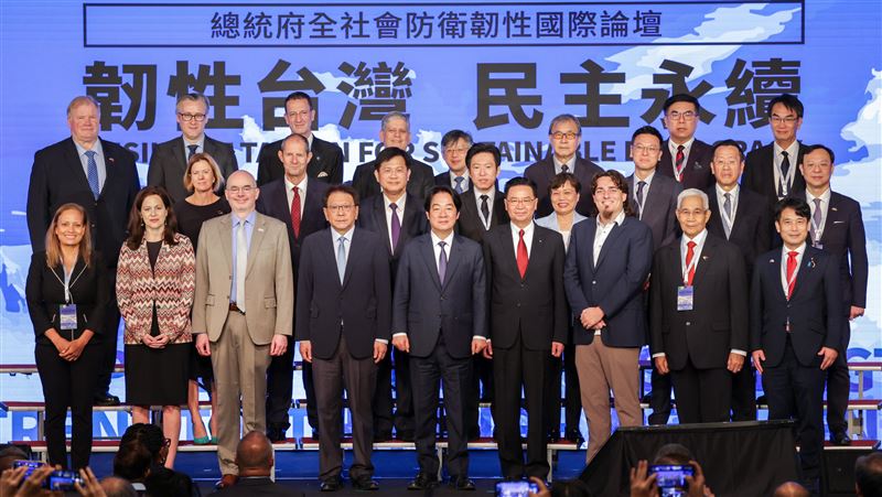 中國威脅升高　賴清德：團結守護台灣民主