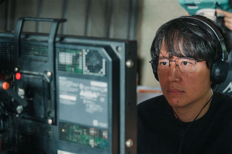 《黑潮》導演池家慶對於即將迎來全球首映充滿期待。(圖/甲上娛樂提供)