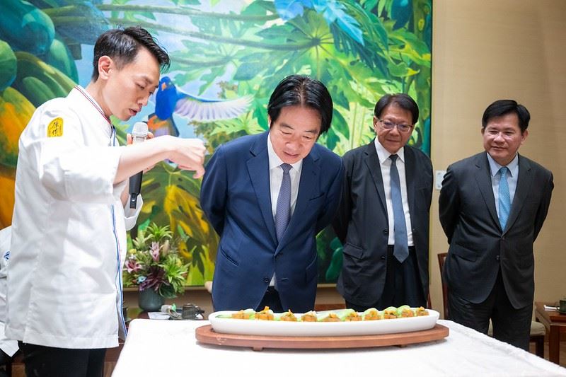 總統賴清德肯定協會長期投入餐飲人才培育及國際交流。(圖/台灣廚藝美食協會提供)