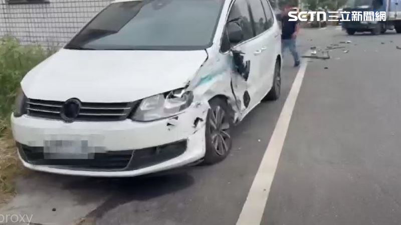 車禍發生在花蓮光復,貨車與轎車2車相撞,雙方都沒有酒駕