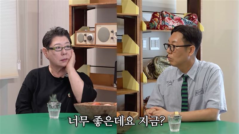 楊姬銀日前登上金永哲頻道接受訪問。(圖/翻攝自YouTube-영철 오리지널頻道)