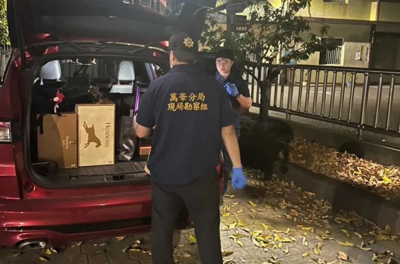 一名吳姓男子因不滿被女友提分手，竟將泰籍女友掐死裝行李箱藏於辦公室內的冰箱內。（圖／翻攝畫面）