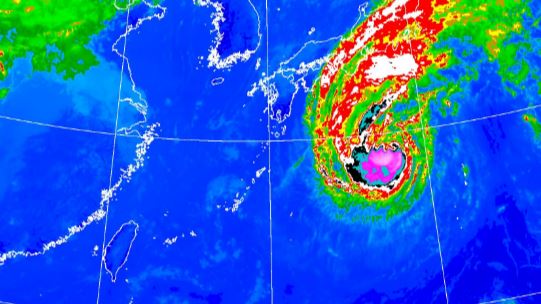 杜鵑颱風可能在週一影響日本。(圖/翻攝自氣象署)