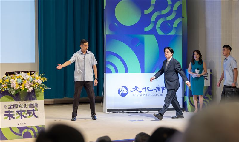 賴清德總統今（20）日出席文化部「2026全國文化會議開幕典禮」。（圖／總統府提供）