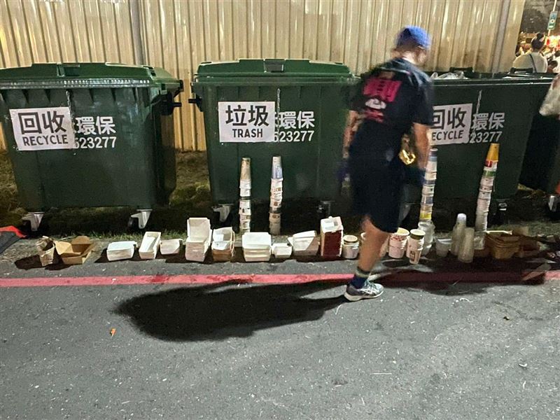 5萬人擠爆鍘美藝術節!散場「超狂1畫面」曝光,網驚呆:台南人太優秀。(圖/翻攝台南式 Tainan Style臉書)
