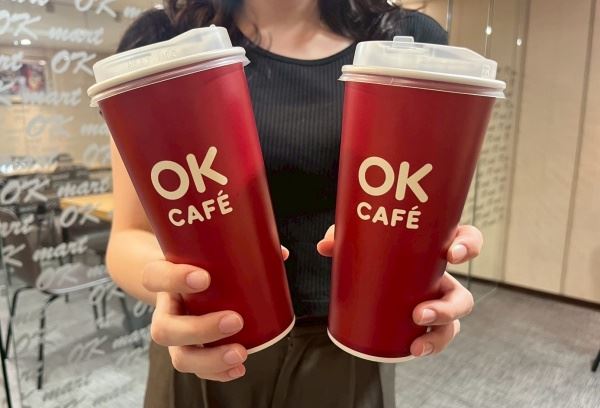 OKCAFE指定風味飲品單杯39元!任2杯69元。(圖/品牌業者提供)