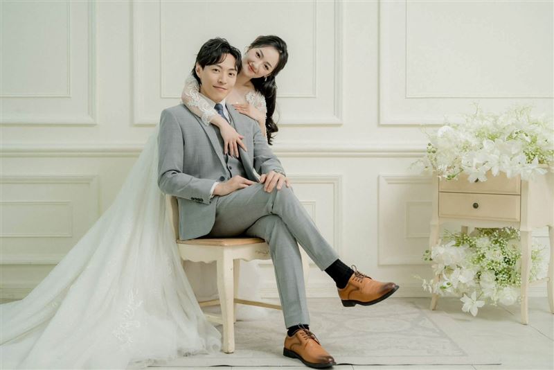 王上豪與圈外女友修成正果。(圖/三立提供)