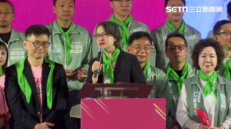 副總統蕭美琴南下輔選民進黨高雄市長參選人賴瑞隆!(圖/翻攝畫面)