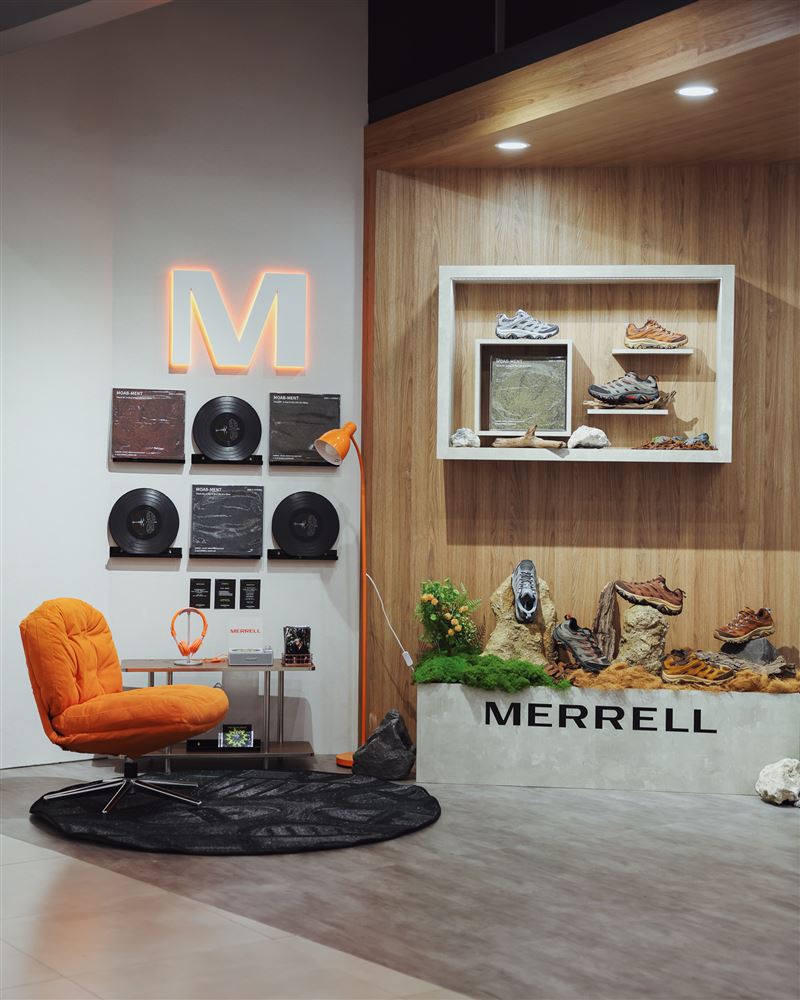 MERRELL THE MOAB-MENT聲刻特展。(圖/品牌業者提供)