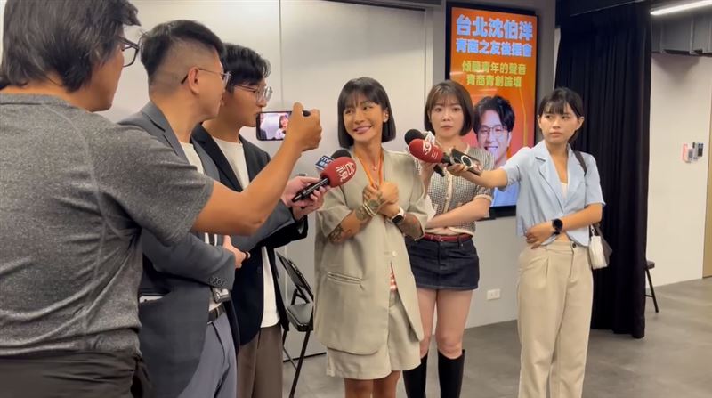 讚沈伯洋「問A答A」　國光女神被洋流圈粉