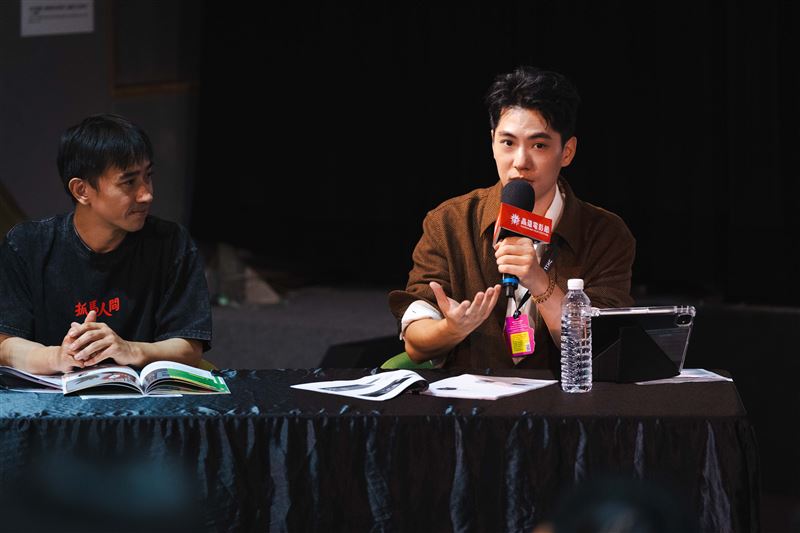 以「火種觀察團」身分參與選片指南的林子閎，帶來不同於策展團隊的觀影視角。（圖／高雄電影節提供）