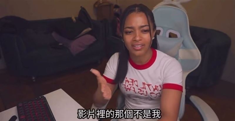 Shaz也透過直播否認，強調「請不要在社群媒體上亂說話」。（翻攝自Shaz直播畫面）