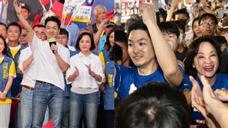 蔣萬安高雄造勢、掃街　網抓包台詞全複製